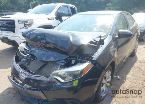 2016 Toyota Corolla Le from USA, damaged, VIN 2T1BURHE3GC677433